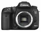 Canon EOS 7D Mark II 20.2MP Digital SLR Camera - Black Battery Grip 3 Batteries