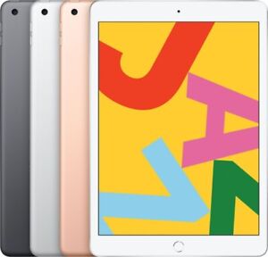 Apple iPad 7th Gen (10.2 inch, Wi-Fi + Cellular, 32GB) 2019 ⚫🟡⚪ -Excellent Cond
