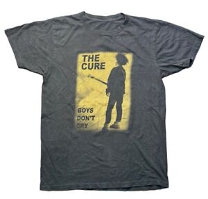 The Cure Boys Don’t Cry Band T-Shirt Black Men’s Large