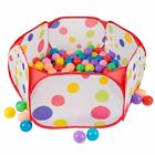 Pop Up Ball Pit Play Pen Tent for Babies and Toddlers Includes 200 Balls
