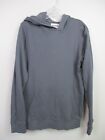 Pact Organic Mens Hoodie Small Gray Essential Loopback Terry Pullover Pockets
