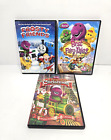 Barney Lot of 3 DVD A Very Merry Christmas, Best Fairy Tales, Frosty Friends