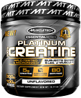 MuscleTech Platinum Creatine Monohydrate Powder - Unflavored (80 Servings)