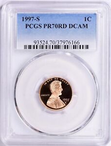 New Listing1997 S 1C Lincoln Cent Proof PCGS PR70DCAM