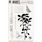 New 49 & Market rubber stamp clear BEST EVER SET