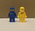 Lego Blue & Yellow Spaceman Minifigures Space From Sets 6940 6805 6808 6702