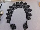 Vintage Victorian Style Beaded Lace Collar