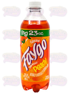 Faygo Peach 23oz 6 12 and 24 pack