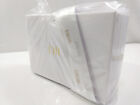 Lot Of 10 DIOR Designer White Pebble Textured Gift Bag's With Ribbon 8