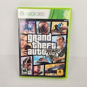 Grand Theft Auto V Five 5 (Microsoft Xbox 360) Both Discs and Manual NO MAP