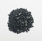 4 MM Natural Black Onyx Round Cabochon Loose Gemstone Lot Of 100 Pcs