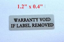100 pcs ADHESIVE  WARRANTY LABELS STICKERS SECURITY SEAL 1.2
