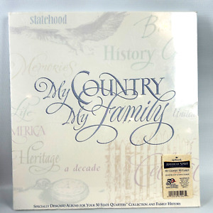Hallmark American Spirit My Country My Family 50 States Quarter Map Album