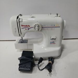 Simplicity SW210 Denim Star Sewing Machine With Pedal