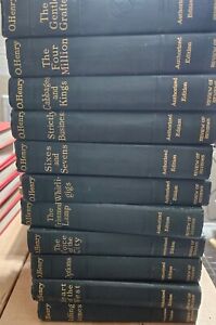 New Listing1918 O Henry Set Of 11 Antique books Decor Staging Review of Reviews Display VGC