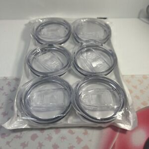 20 oz Skinny Tumbler  Replacement Clear Lids (6 Pack)