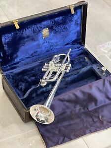 1965!! Rare Bach Stradivarius Model 239 C Trumpet With Bb Conversion Set