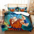 US/EU/AU Size Dragon Ball Z 3D Bedding Set Sheet Quilt Cover Son Goku Otaku Saiy