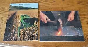 1987 1988 Deere & Company Annual Report John Deere Brochure Tractor Equipment