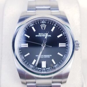 Rolex Oyster Steel 36mm Men's Watch 116000 COMPLETE WITH BOX - Great Condition