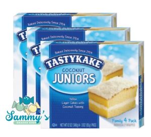 Tastykake Coconut Juniors 3 Boxes