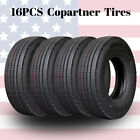 16 Tires Copartner All Steel ST235/80R16 ST Radial 14 Ply Load G 129/125M 235