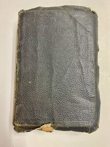 New ListingANTIQUE HOLY BIBLE LEATHER COVERED FAMILY INFORMATION UNFILLED