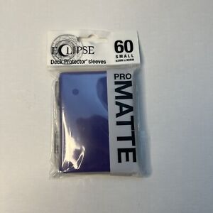 (60) Ultra Pro Eclipse PRO MATTE PACIFIC BLUE Small Deck Protector Card Sleeves