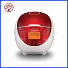 CUCKOO CR-0655F 6-Cup (Uncooked) Micom Rice Cooker 12 Menu Options, Red/White