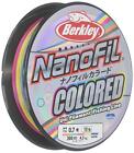 Berkley PE line 300m 1.2/15lb every 10m color nanofil fishing line