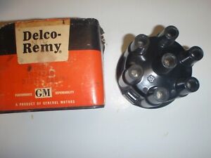 NOS DELCO REMY GM Ignition Distributor Cap 1953-1962 Chevrolet 6-cyl CHEVY (For: 1962 Chevrolet)
