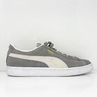 Puma Mens Suede Classic XXI 374915-07 Gray Casual Shoes Sneakers Size 11