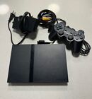 New Listing(Read description) PlayStation 2 Slim Console Black With Cords, Controller
