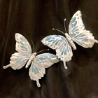Katherine's Collection Flutter Butterfly Clip Ornaments Set/2, 18-848477_BL