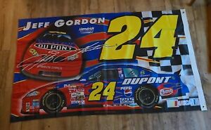 NASCAR 3'X5' Jeff Gordon 2003 Reversible Heavy out door Sport Flag