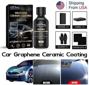 Car Graphene Ceramic Coating Long Lasting Protection High Gloss & Shine 70ml USA