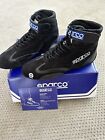 Sparco TOP Racing Shoes (FIA Approved) Black - size 42 US 9