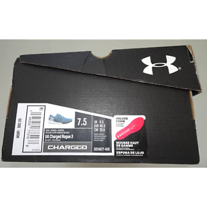 Under Armour Blue Green Charged Rogue3 Men's 7.5