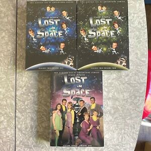 New Lost in Space Season Two Vol 1 & 2 + Season Three Dvd Boxset Lot Sealed Tv