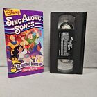 Sing Along Songs - The Hunchback of Notre Dame Topsy Turvy VHS Video Walt Disney