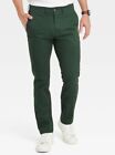 Men's Slim Fit Chino Pants Slim hip thigh & leg - Goodfellow & Co FOREST GREEN