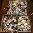 Lot of 1000+ Button Pins! Mix Pins-VTG,Advertising,Disney,Music,Movies &Sports🔥