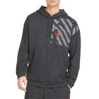 Puma Re:Collection Graphic Pullover Hoodie Mens Grey Casual Outerwear 533958-07