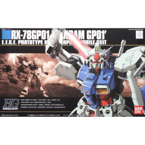 HGUC #013 RX-78GP01 Gundam GP01 Zephyrantes 0083 1/144 Model Kit Bandai Hobby