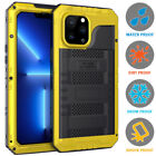 For iPhone IP68 Waterproof Metal Case Rugged Armour Cover Screen Protector 360