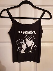 My Chemical Romance crop top my chemical romance tank Top Ribbed Hand Cropped