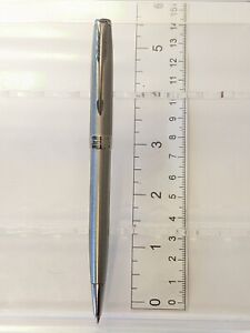 Vtg Steel CT Parker Sonnet Ballpoint Pen - IIIT - Needs Refill