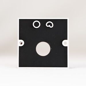 Metal Polar pattern label - Metal plate for tube microphone PSU (2 pattern)