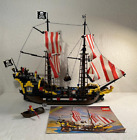 (AH8) LEGO 6285 Black Seas barracuda Pirate Ship With Ba
