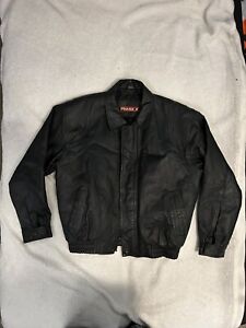 Phase 2 Leather Jacket Broken Zipper Men’s L